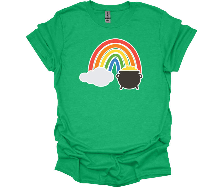 Rainbow with Pot of Gold