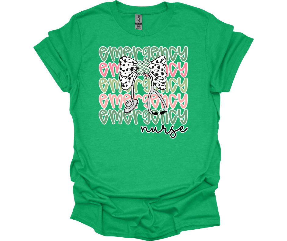 Emergency Nurse with Bow