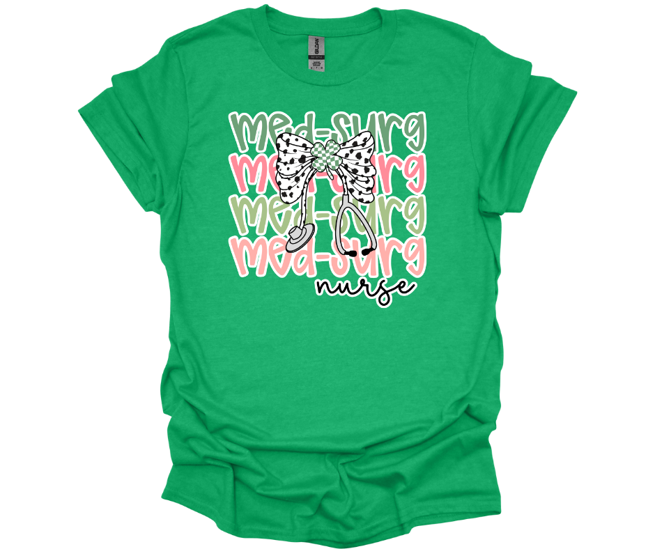 Med Surg Nurse with Bow