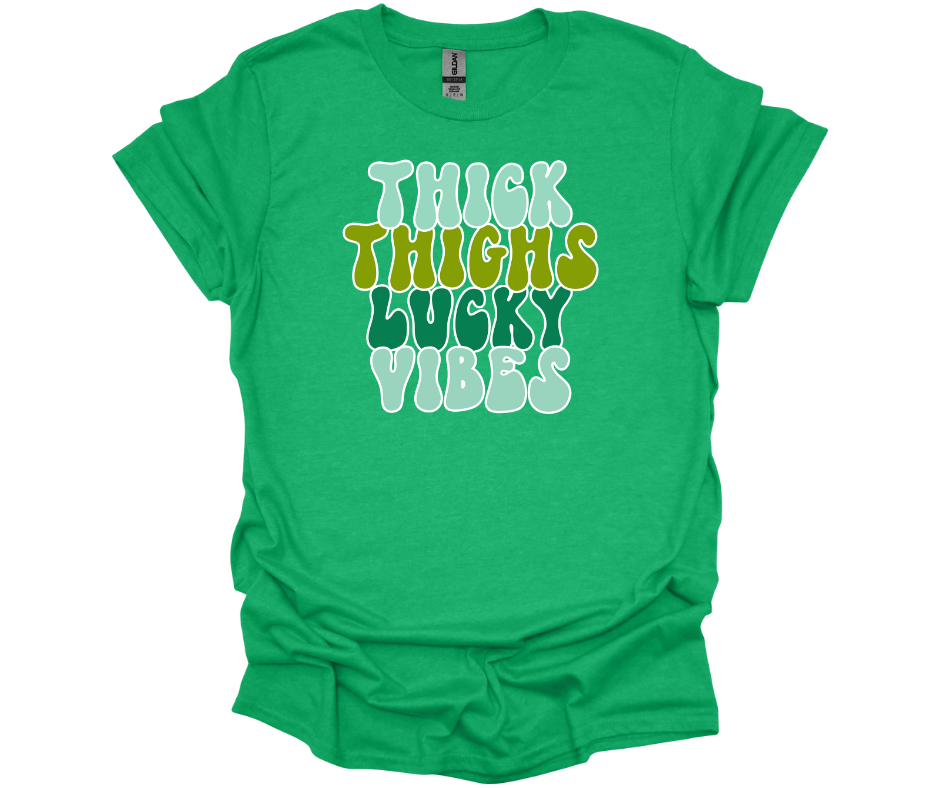 Thick Thighs Lucky Vibes