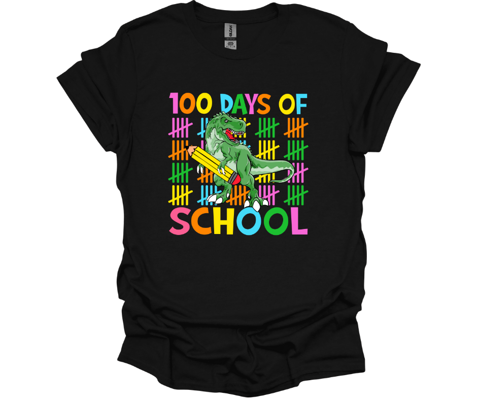 100 Days of School DIno